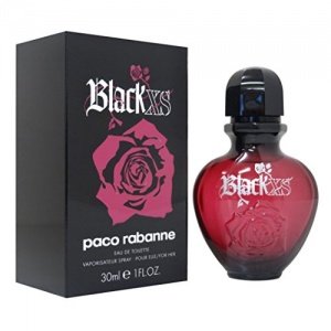 Paco Rabanne Black XS for her femme / woman, Eau de Toilette, Vaporisateur / Spray 30 ml, 1er Pack (