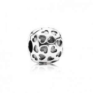 Pandora Charm Clip Herzen 791037