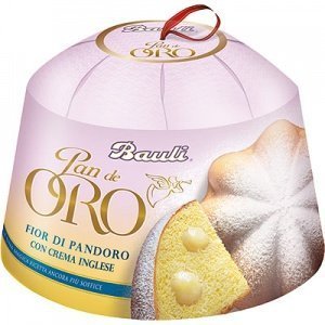 Pandoro mit Crema Inglese Weihnachtskuch