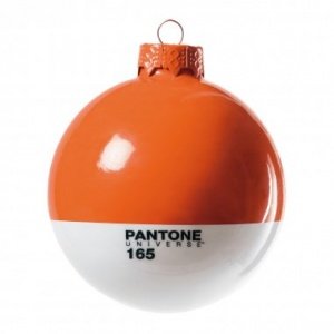 Pantone Weihnachtskugel Vitamin C 165