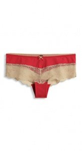 Panty mit Spitze