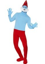 Papa Schlumpf Schlümpfe Comic Kostüm bla