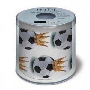 Toilettenpapier König Fussball