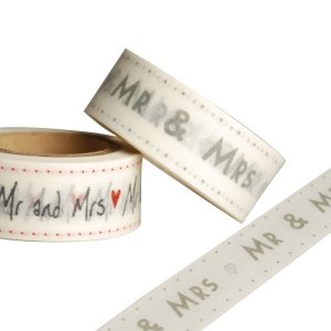 Papier-Masking Tape Mr & Mrs, 10 m