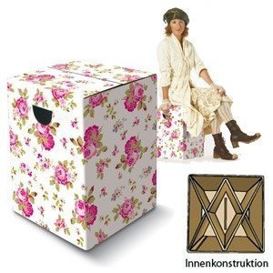 Papp-Hocker ´Rosamunde´