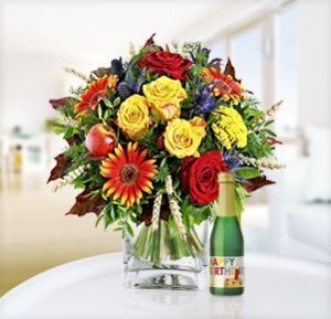 Paradies mit Geburtstags-Sekt