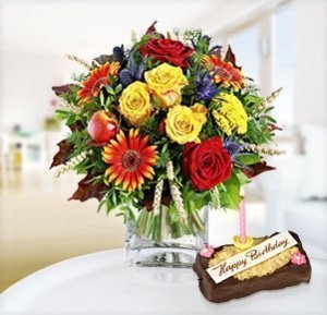 Paradies mit Geburtstagstörtchen