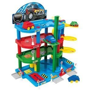 Parkhaus mit 4 Ebenen für Kinder von Bin