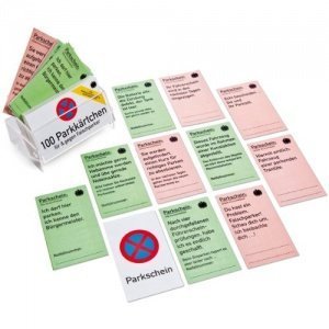 Parkkärtchen mit Sprüchen