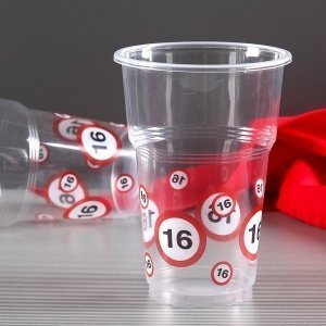 Party-Becher Verkehrszeichen 16