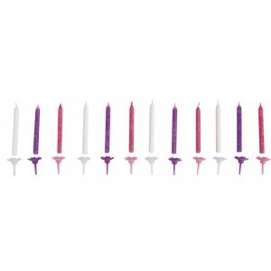 Partykerzen "Glitter"