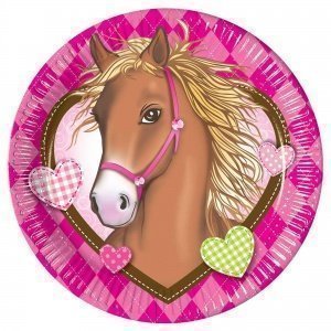 Partyteller "Pferde"