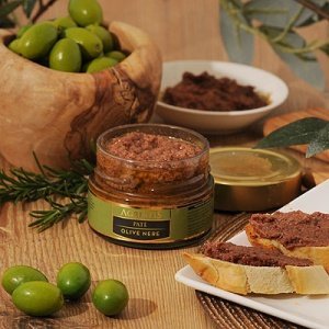 Paté aus schwarzen Oliven Agrestis Olive