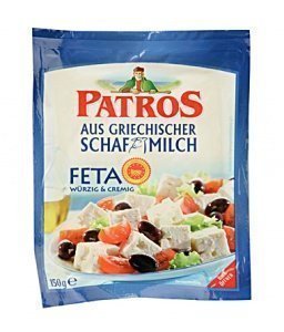Patros Feta Schafskäse 45% (150g Packung
