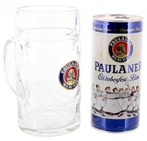 Paulaner Oktoberfestbier mit Maßkrug