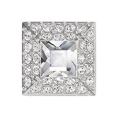 Pavé Crystal Stud Charm Pop