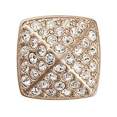 Pavé Spike Gold Charm Pop Crystal