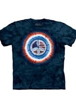 Peace Flag The Mountain T-Shirt