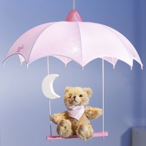 Pendelleuchte "Bär auf Schaukel"