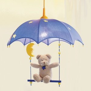 Pendelleuchte "Bär auf Schaukel"