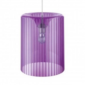 Pendelleuchte Roxanne transparent violet