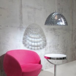 Pendelleuchte Stella transparent anthraz