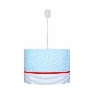 Pendelleuchte Sternchen blau