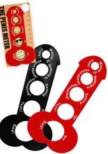 Penis measuring template