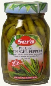 Peperoni scharf, sauer eingelegt, 290g (