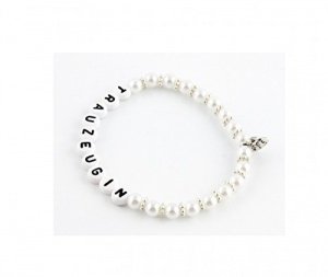 Perlenarmkettchen Trauzeugin