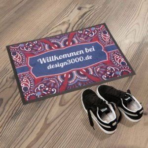 Personalisierbare Fußmatte Perserteppich