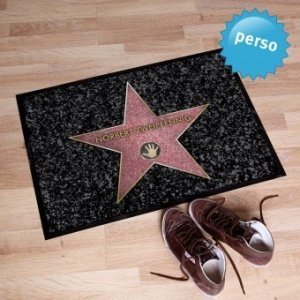 Personalisierbare Fußmatte Walk of Fame