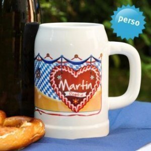 Personalisierbarer Bierkrug Oktoberfest
