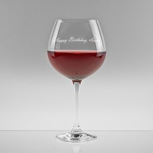 Personalisierbarer Rotweinkelch von Scho