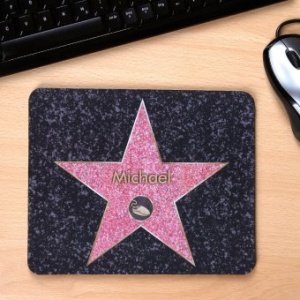 Personalisierbares Mousepad Walk of Fame