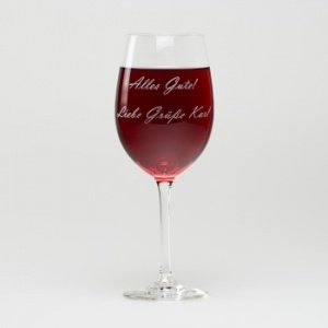 Personalisierbares Rotweinglas von Schot