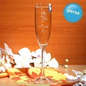 Personalisierbares Sektglas Leonardo