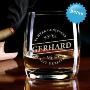 Personalisierbares Whiskyglas