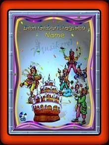 Personalisierte CD Geburtstag