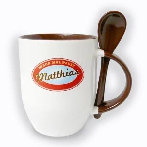 Personalisierte Kaffeetasse *Mach mal Pa