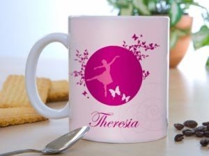 Personalisierte Tasse *Ballerina* von St