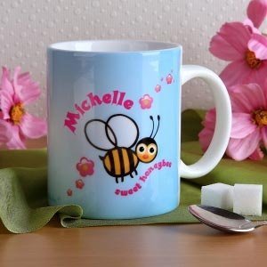 Personalisierte Tasse *Biene* (Motiv 084