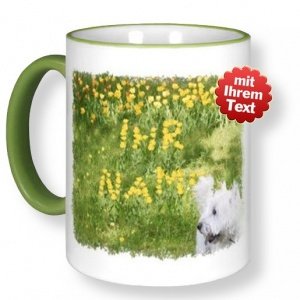 Personalisierte Tasse Colors