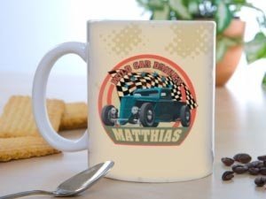 Personalisierte Tasse *Hotrod* von Strie