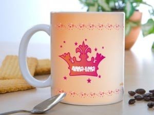 Personalisierte Tasse *Krone*