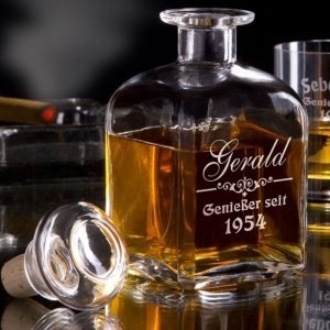 Personalisierte Whiskyflasche