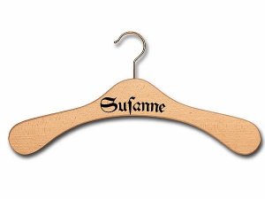 Personalisiertes Geschenk: Kleiderbügel 