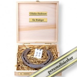 Personalisiertes Glücks-Hufeisen