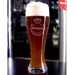 Personalisiertes Weizenbierglas