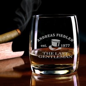 Personalisiertes Whiskey Glas mit Name u